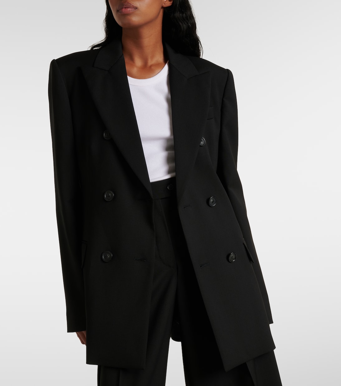 Blazer doppiopetto Adamo in lana vergine | Sportmax