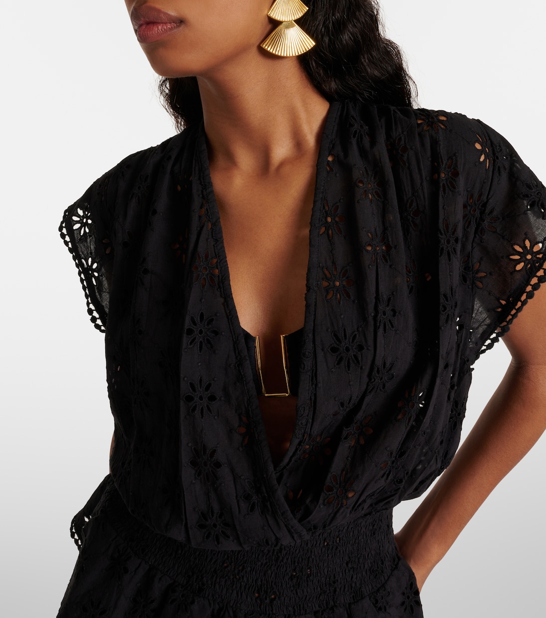 Miniabito Jess in cotone sangallo | Melissa Odabash