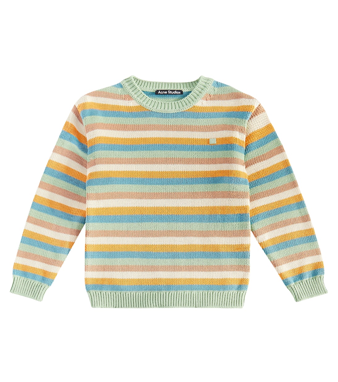 Jersey de algodón a rayas | Acne Studios Kids