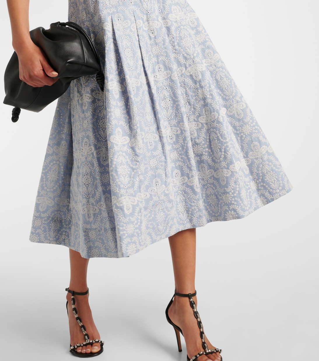 Jolie printed cotton midi dress | Veronica Beard