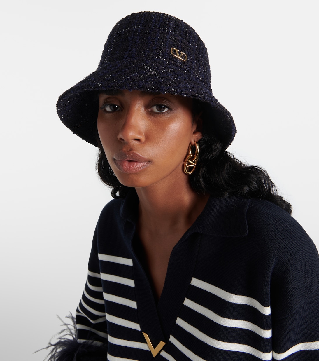 Tweed bucket hat discount