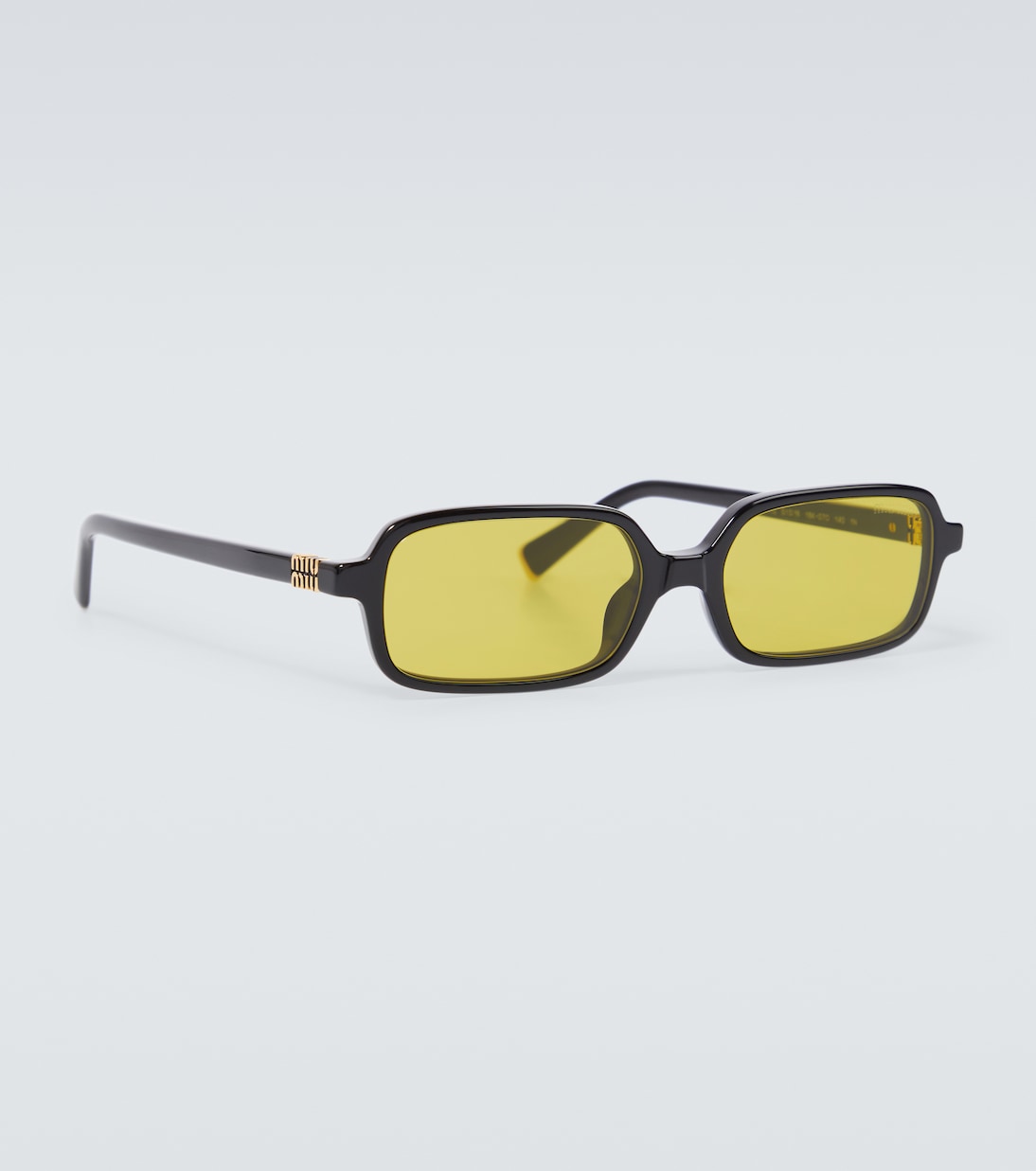 Miu Regard rectangular sunglasses | Miu Miu