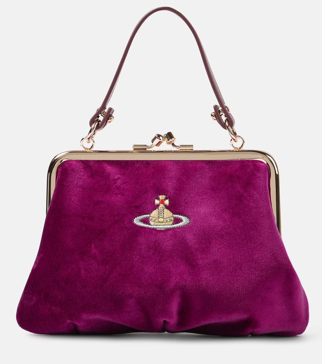 Vivienne westwood purple bag online