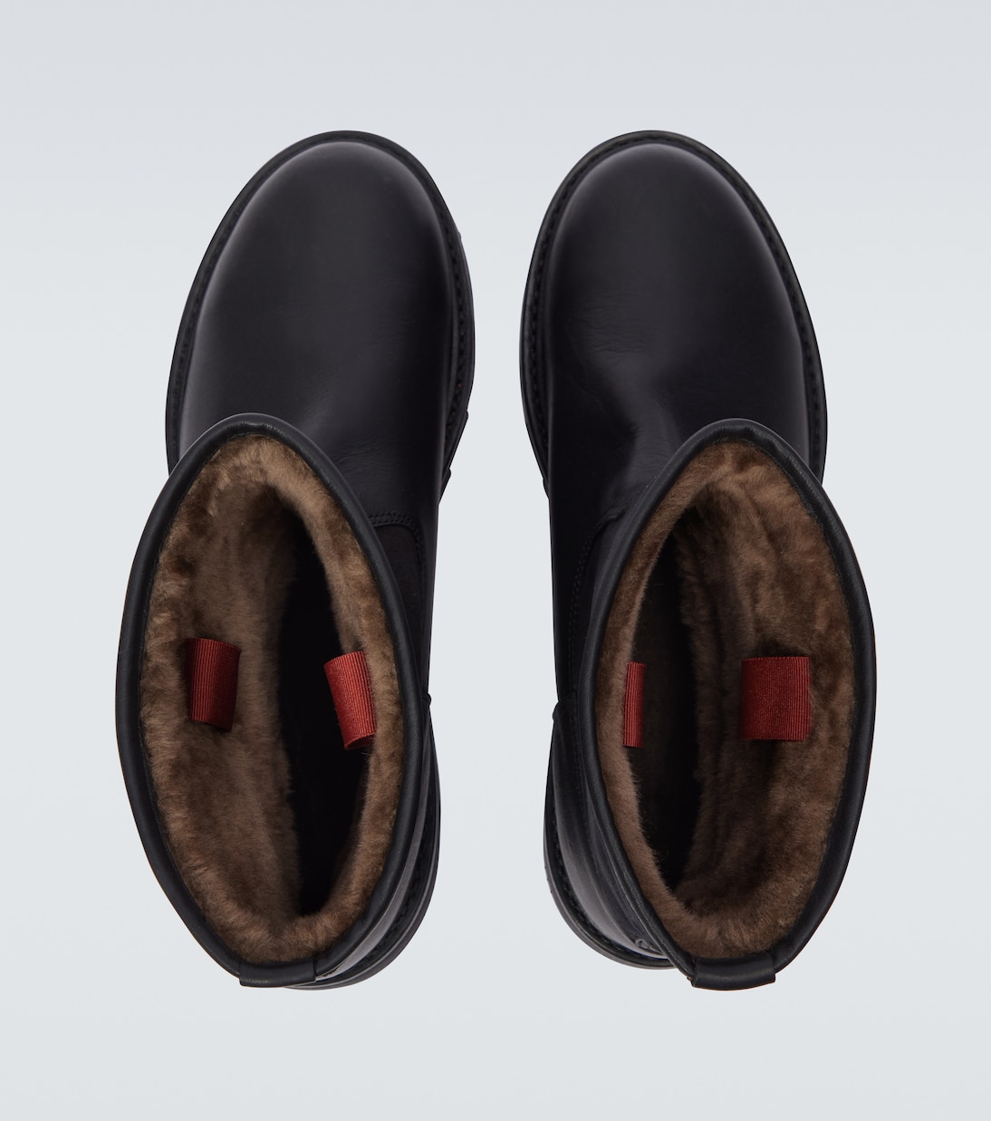 Ankle Boots Suilven aus Veloursleder und Leder | Loro Piana