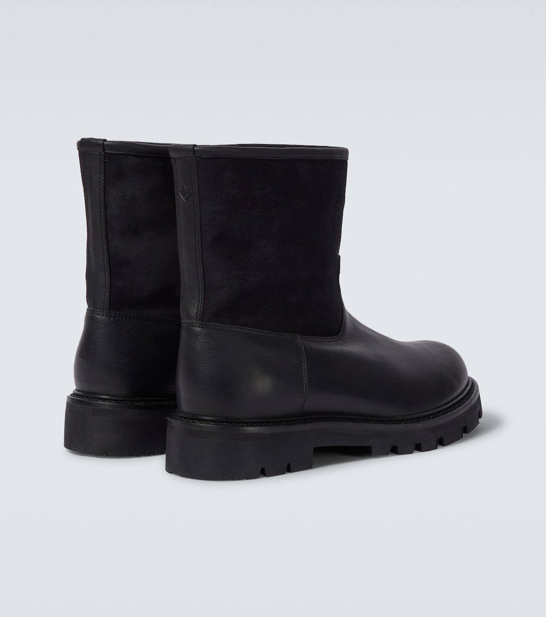 Ankle Boots Suilven aus Veloursleder und Leder | Loro Piana