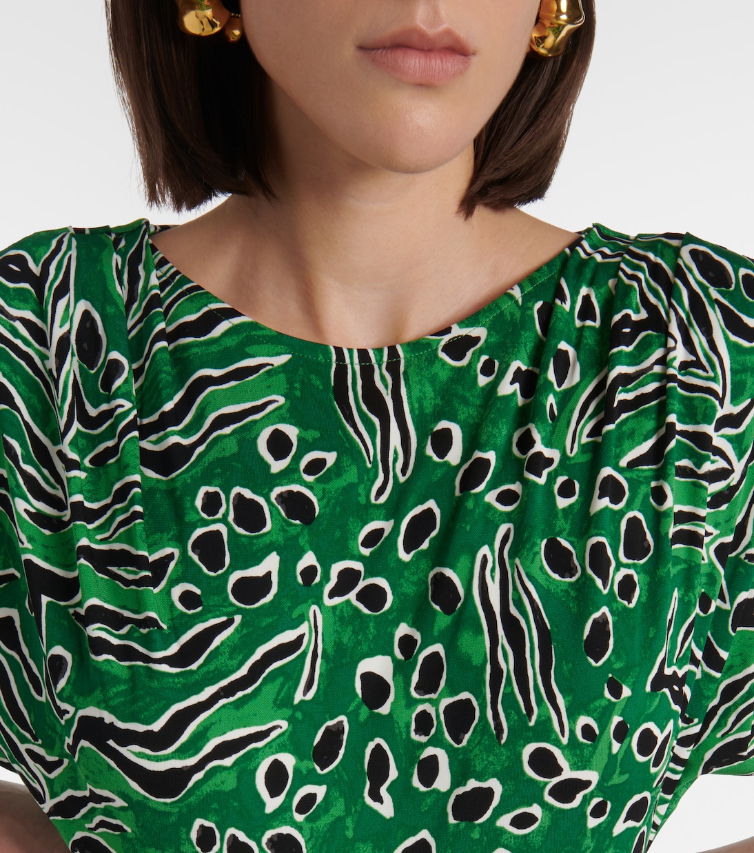 Abito midi Gertrude con stampa | Diane von Furstenberg
