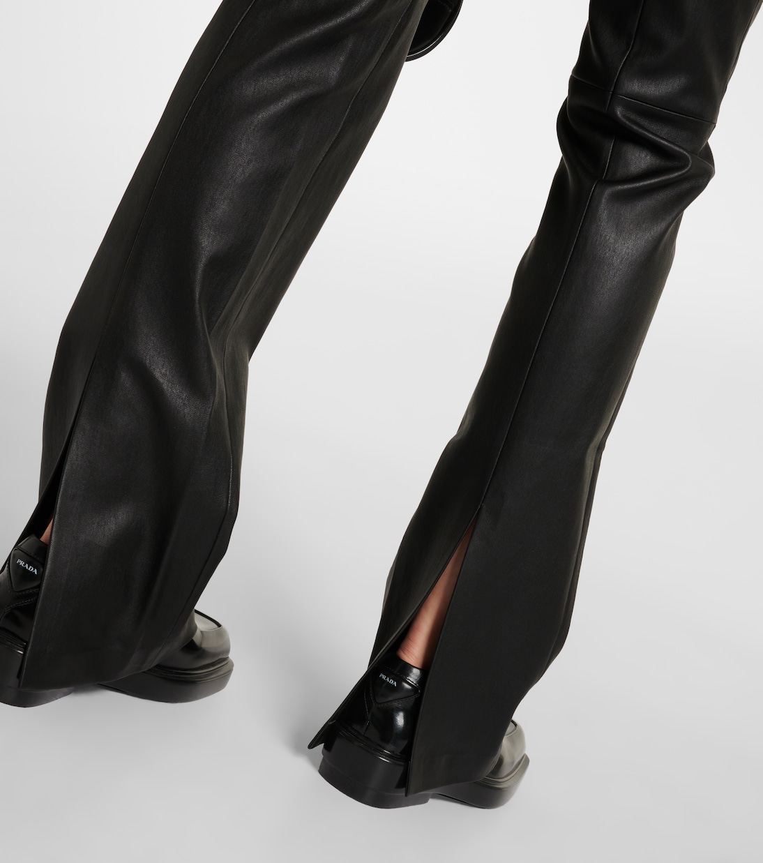 Pantaloni flared Kam in pelle | Stouls