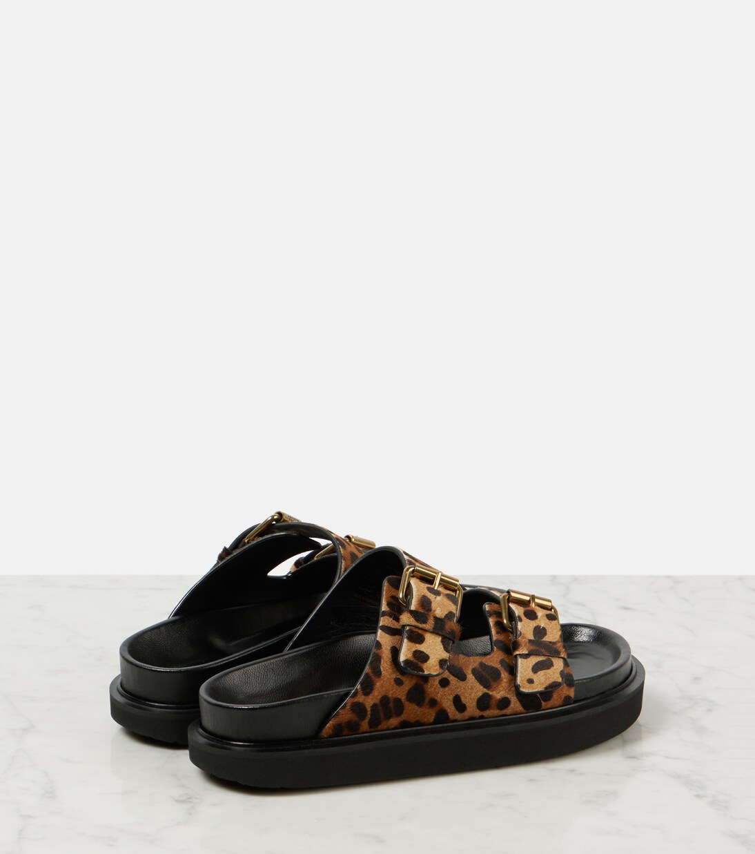 Sandalen Lennya aus Kalbshaar | Isabel Marant