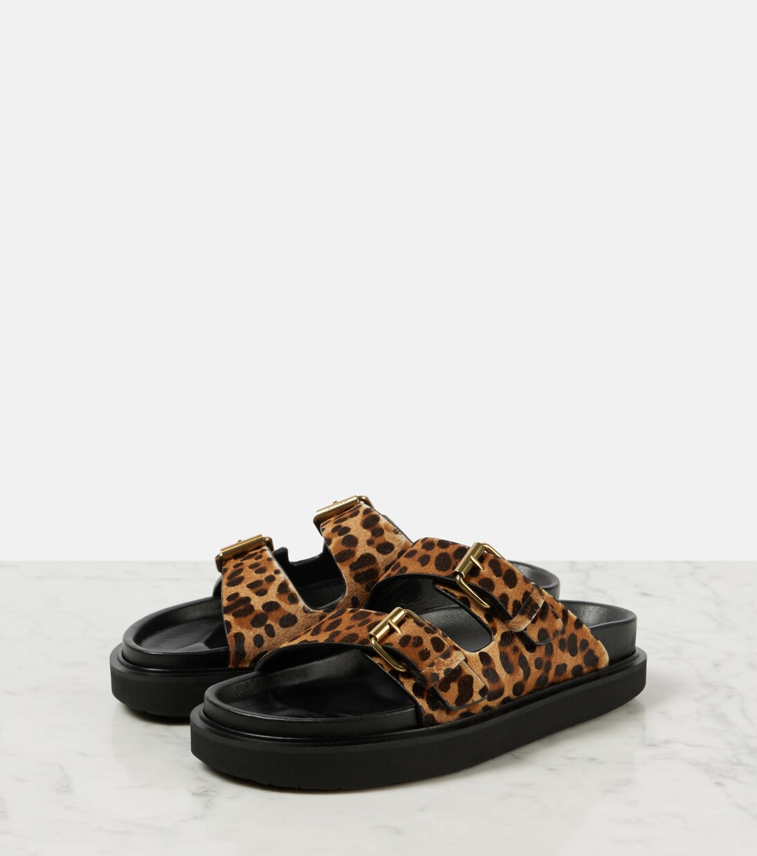 Sandalen Lennya aus Kalbshaar | Isabel Marant