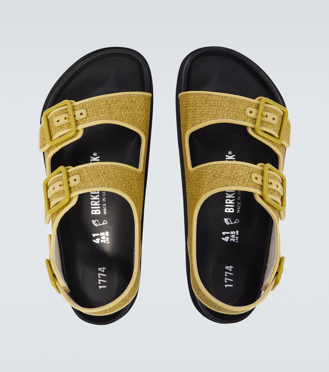 1774 Milano raffia sandals | Birkenstock 1774