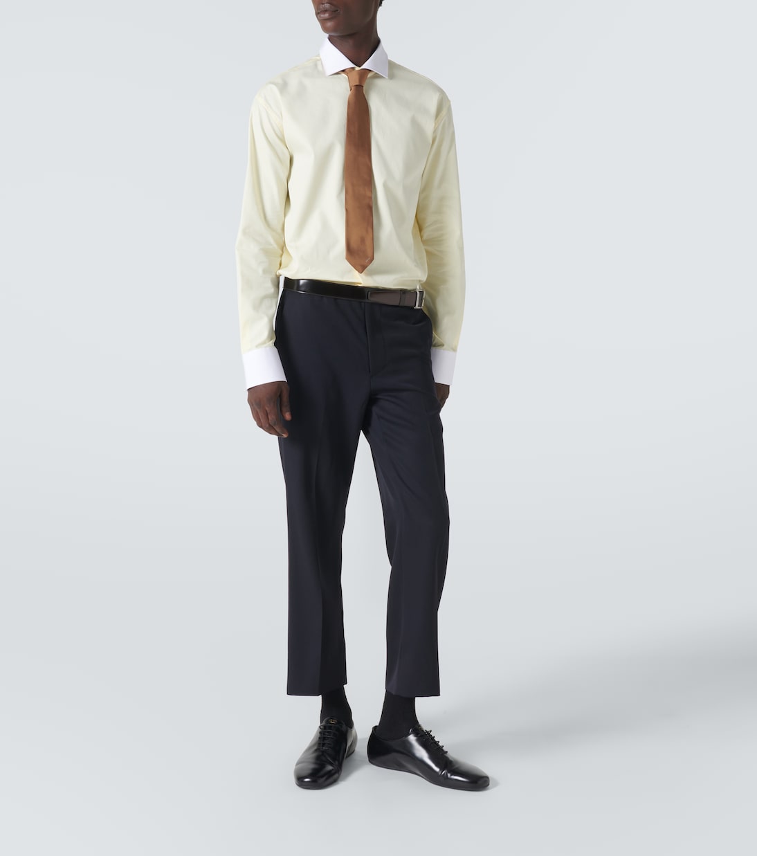 Gerade Hose aus Woll-Gabardine | Prada