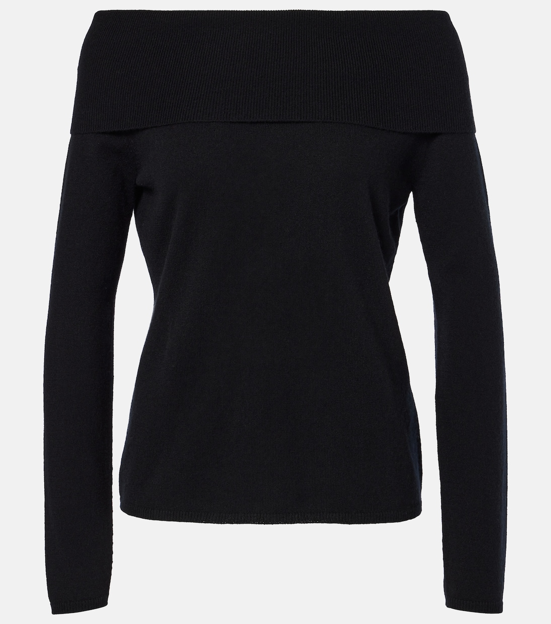 Off-shoulder cashmere sweater | Jardin des Orangers