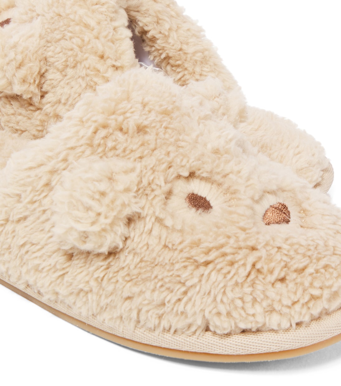Slippers in teddy con orsetto | Rylee + Cru