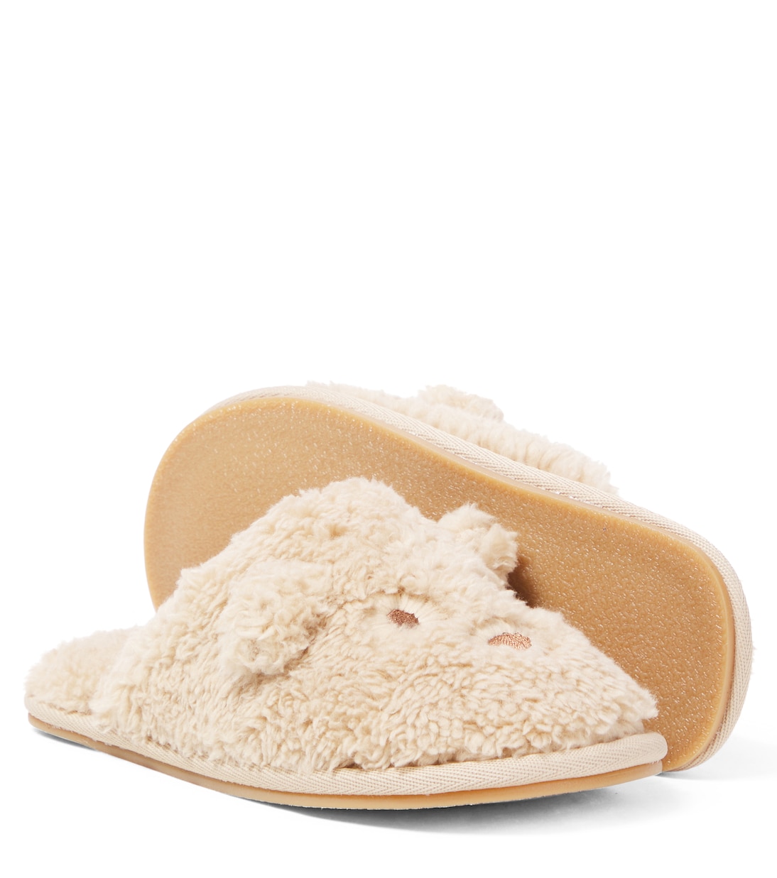 Slippers in teddy con orsetto | Rylee + Cru