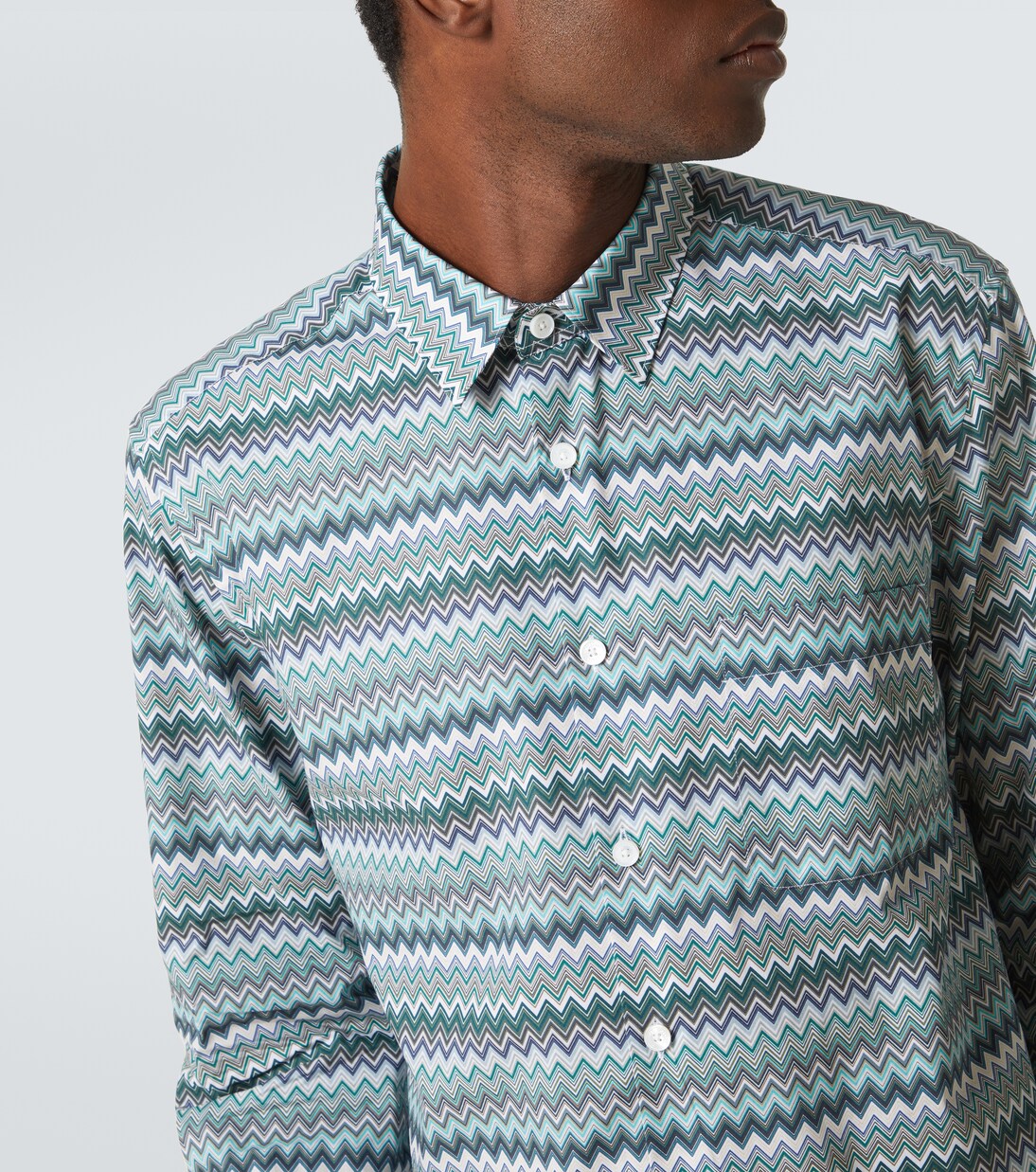 Camicia in cotone a zig-zag | Missoni