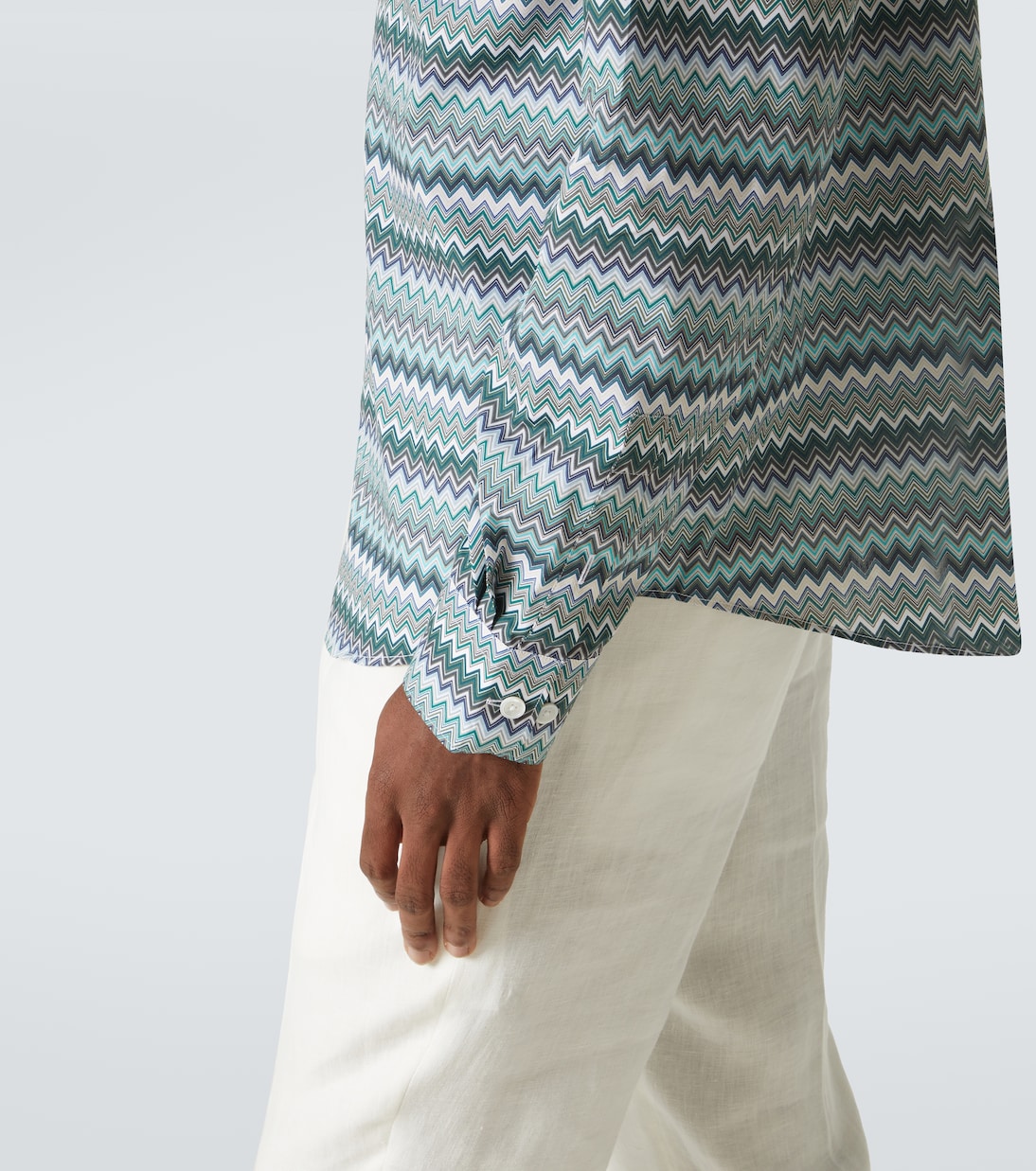 Camicia in cotone a zig-zag | Missoni