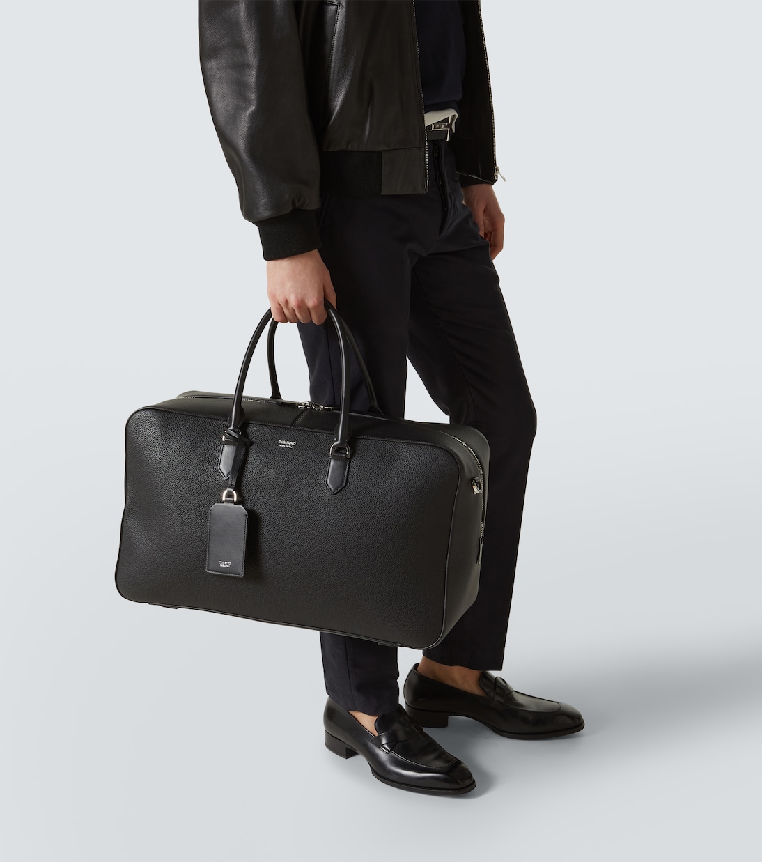 Elliot leather duffel bag | Tom Ford