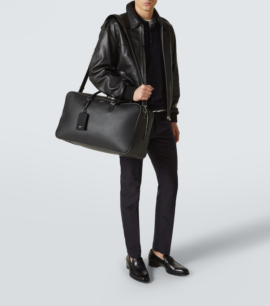 Elliot leather duffel bag | Tom Ford