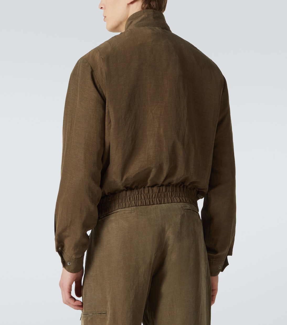 Veste en lin mélangé | Giorgio Armani
