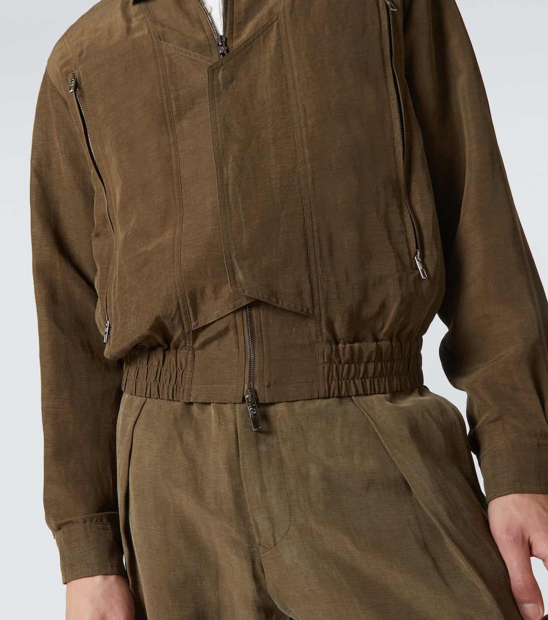 Veste en lin mélangé | Giorgio Armani
