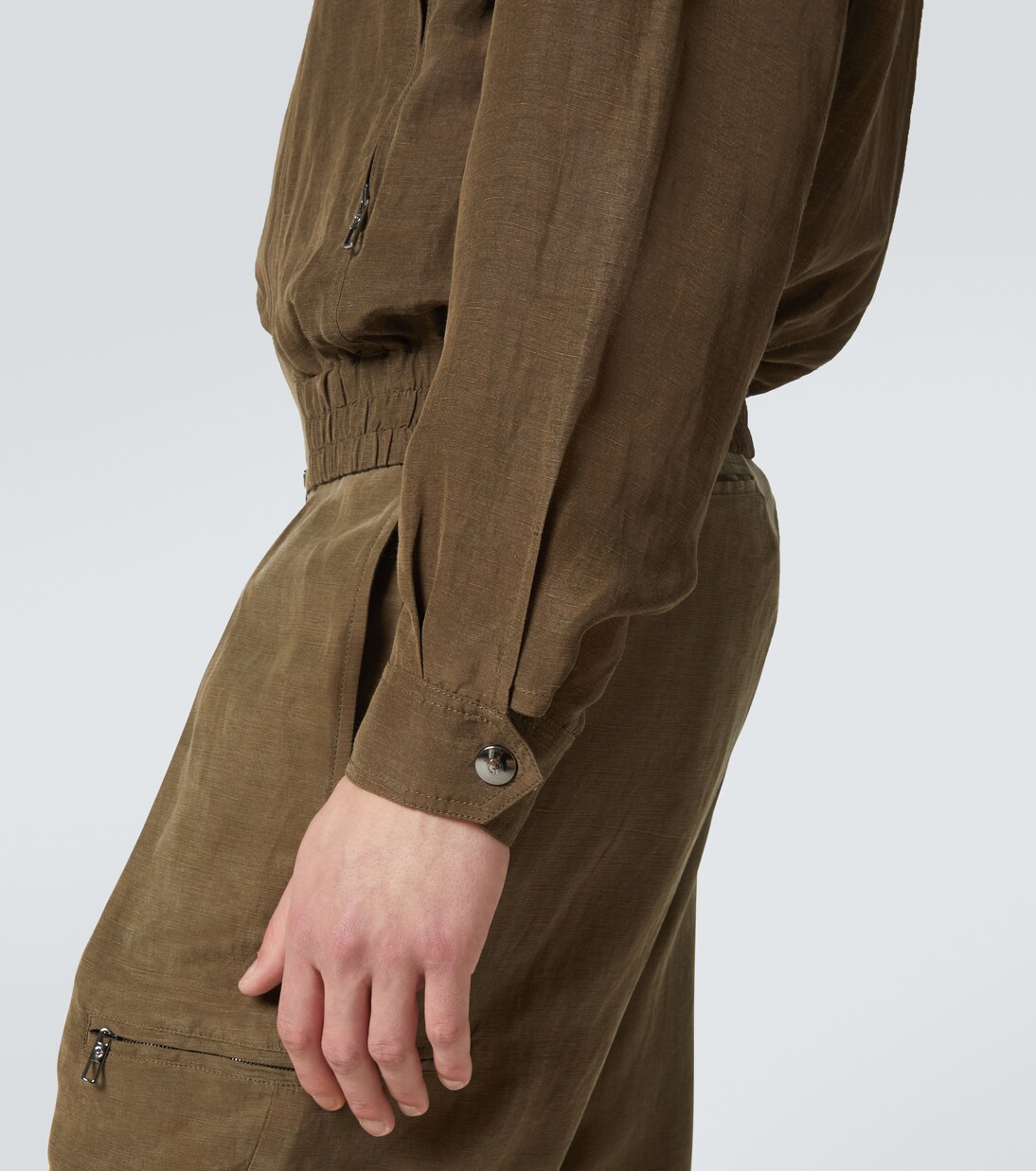 Veste en lin mélangé | Giorgio Armani
