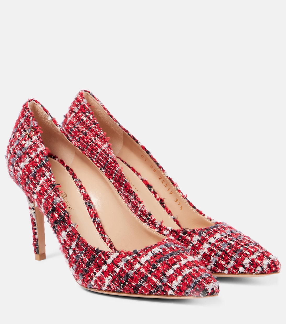 Bouclé pumps | Gianvito Rossi