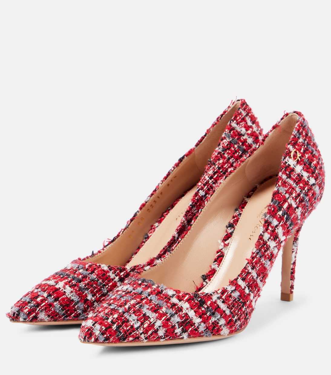 Bouclé pumps | Gianvito Rossi