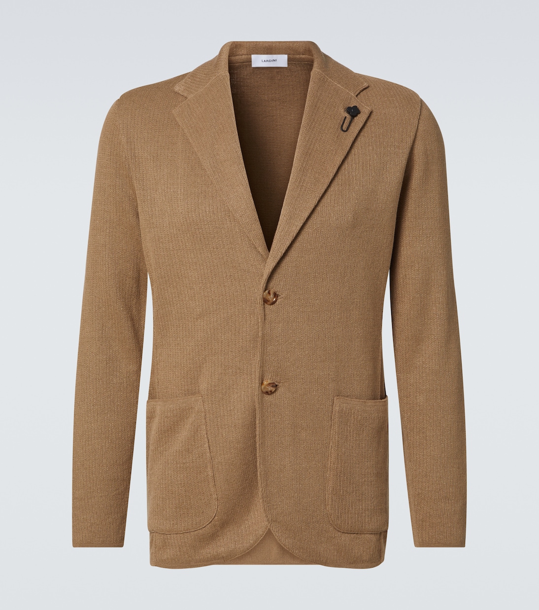 Blazer in maglia di lino e cotone | Lardini
