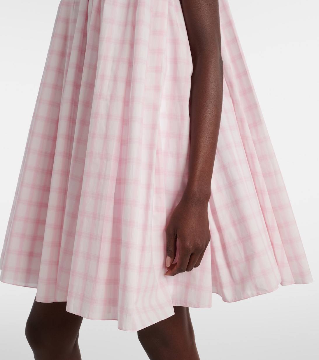 Abito corto Trapeze in cotone | Loewe