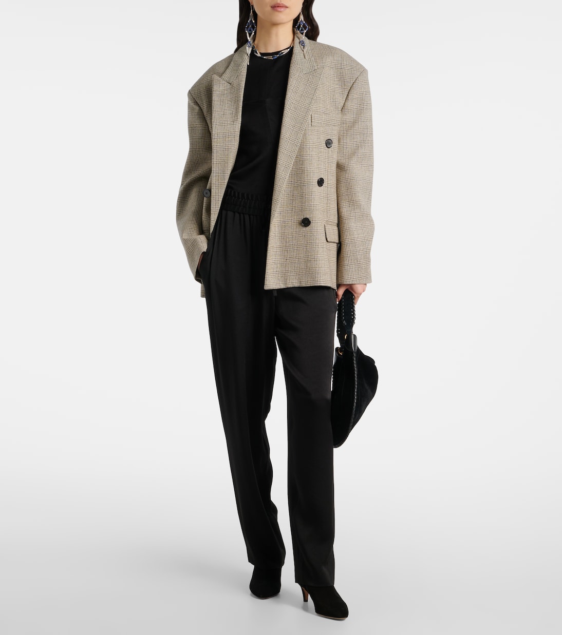 Pantalon Kendry en satin | Isabel Marant