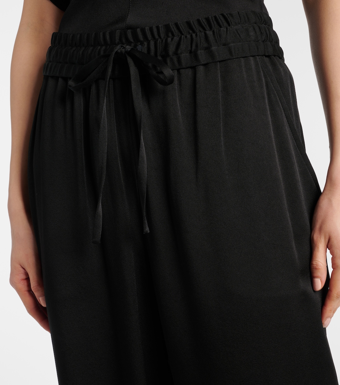 Pantalon Kendry en satin | Isabel Marant