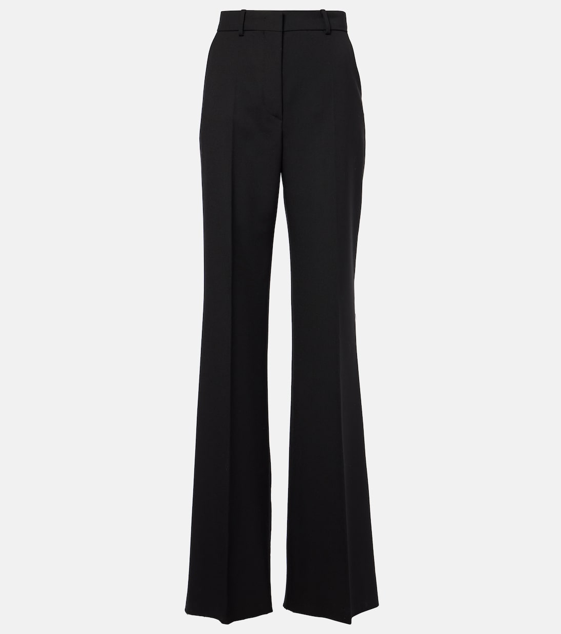 Oxalis virgin wool canvas flared pants | Sportmax