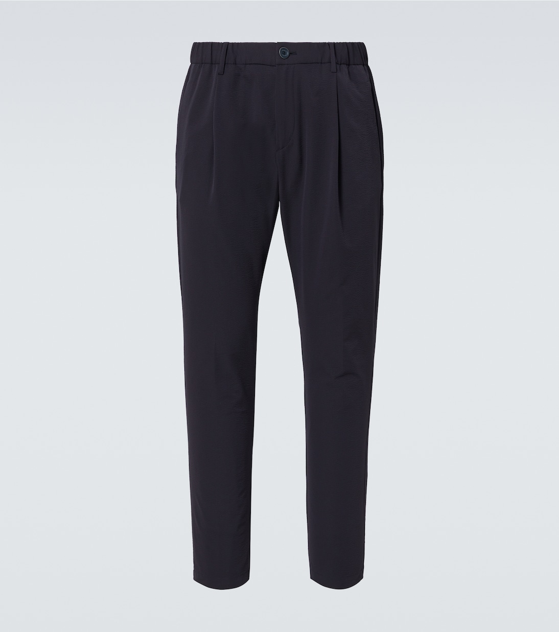 Pantaloni regular in seersucker | Herno
