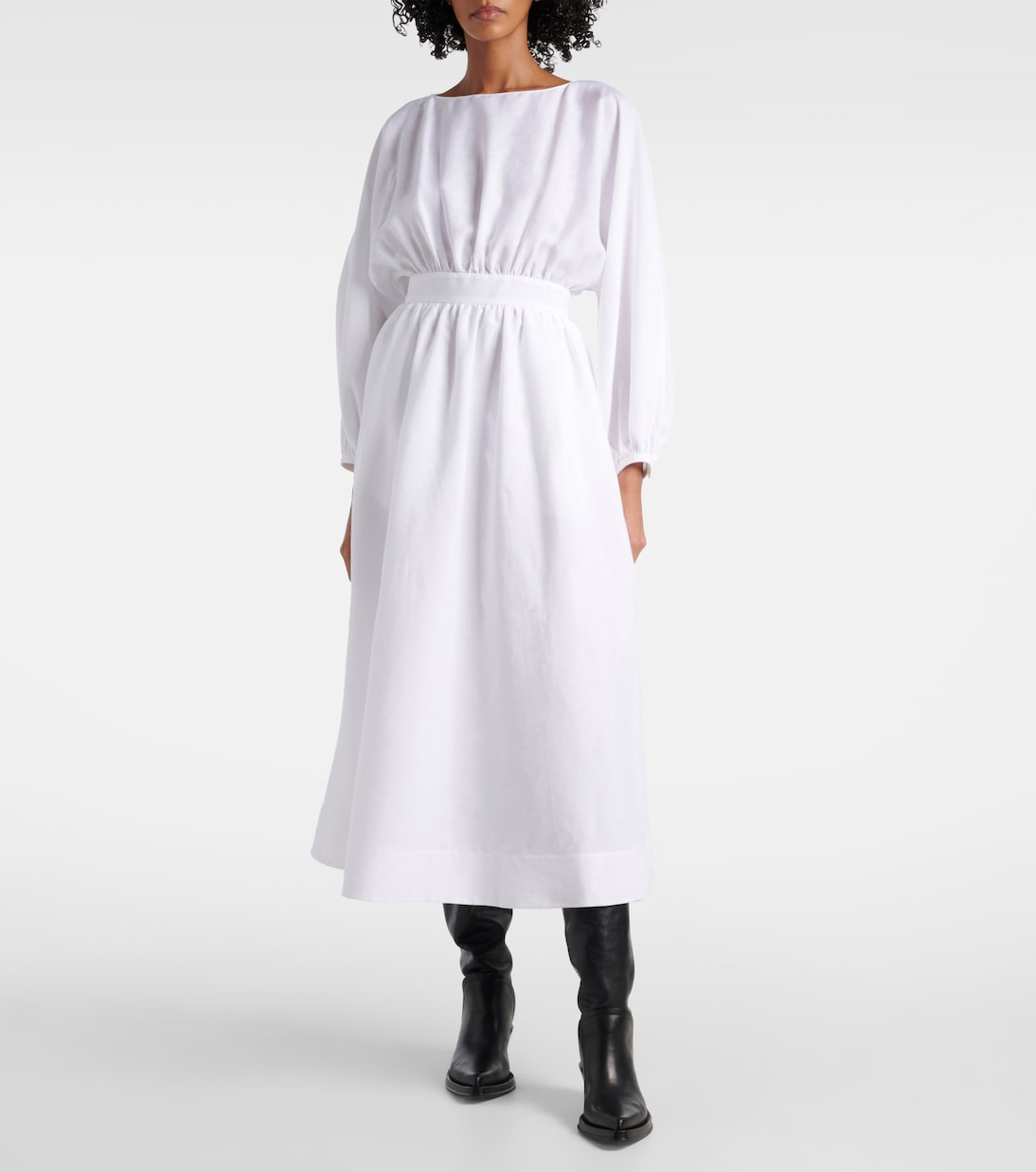 Abito lungo Ahmose in lino | Gabriela Hearst