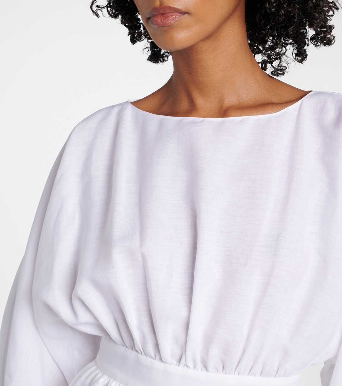 Abito lungo Ahmose in lino | Gabriela Hearst