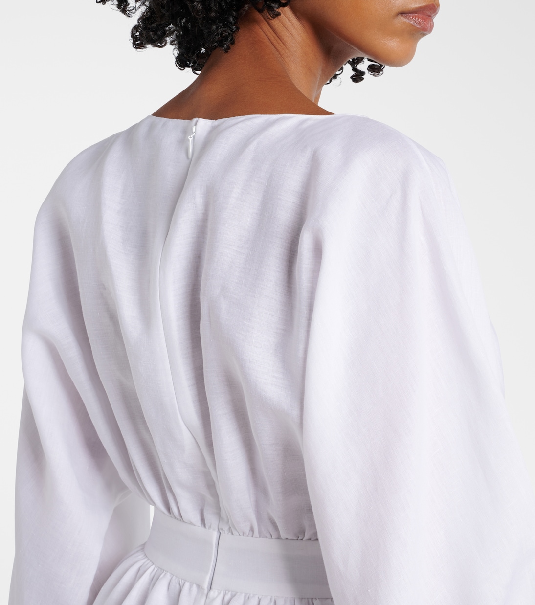 Abito lungo Ahmose in lino | Gabriela Hearst