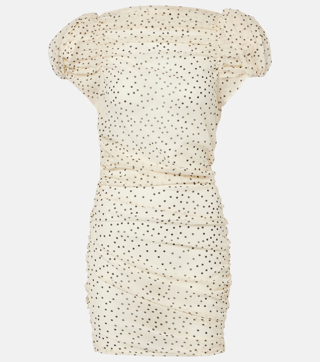 Polka-dot silk-blend minidress | Magda Butrym
