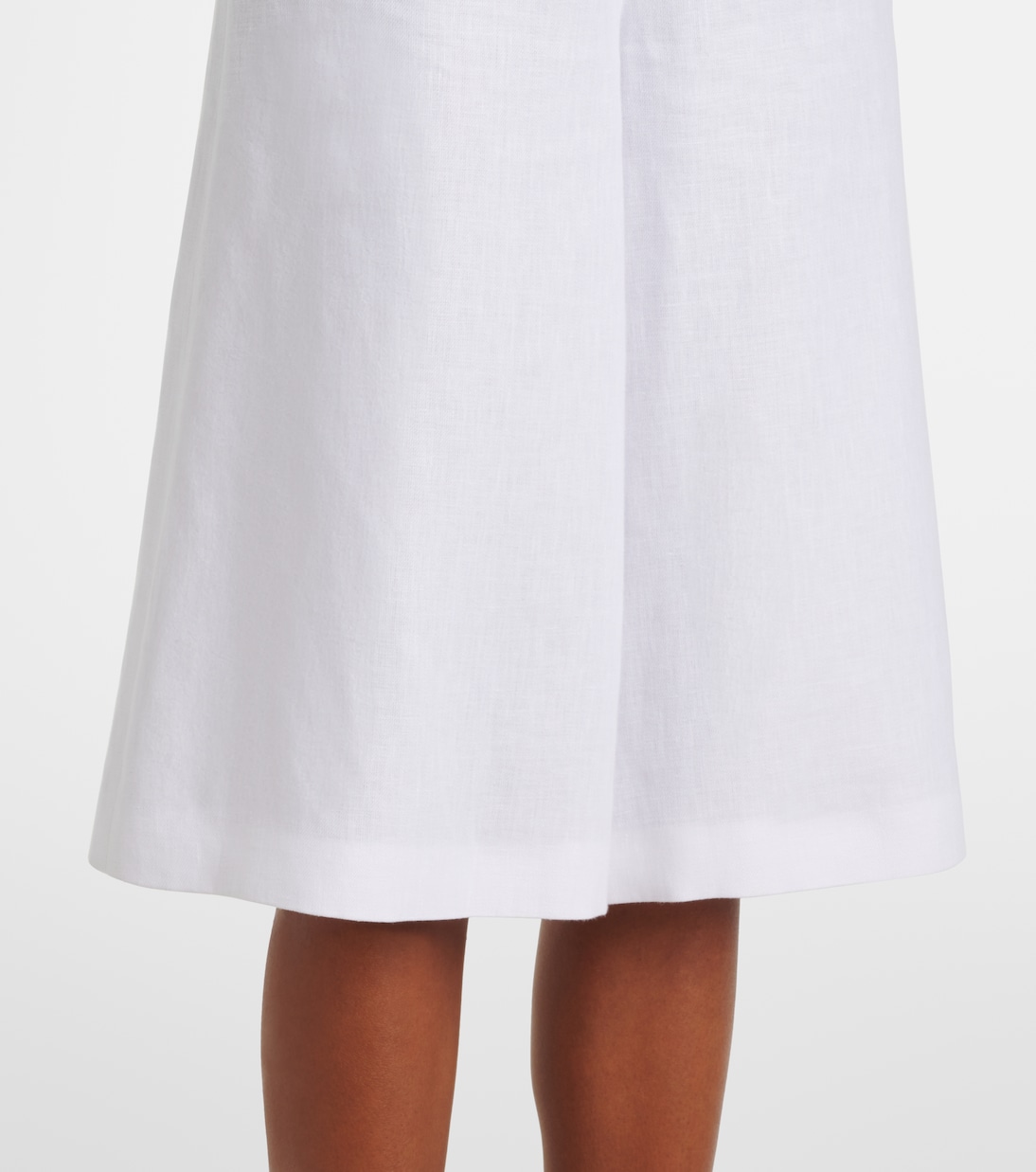 High-Rise Culottes Drake aus Leinen | Loro Piana