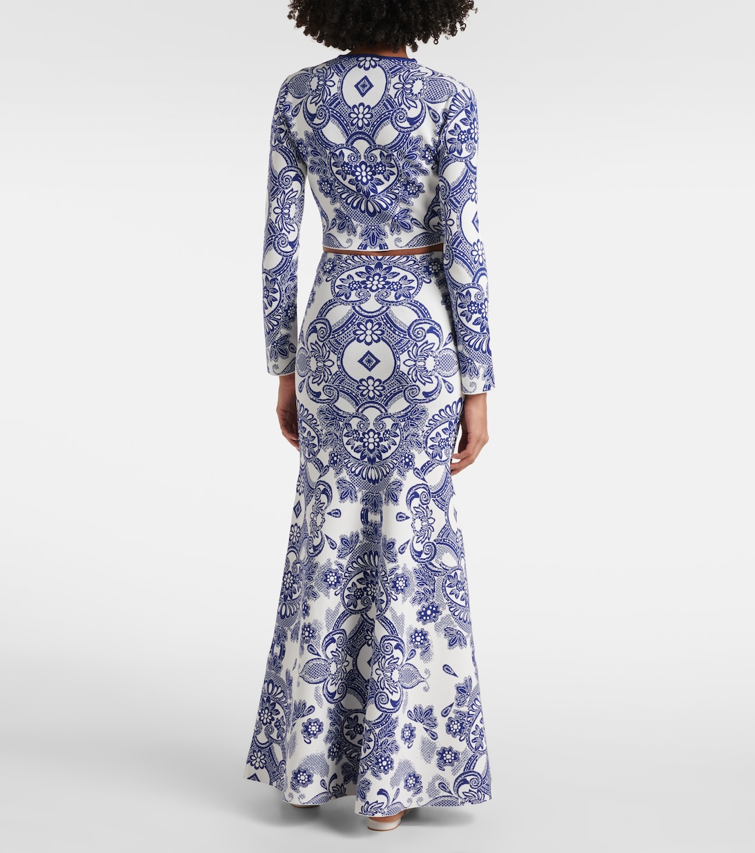 케이블 니트 크롭 카디건 | Etro
