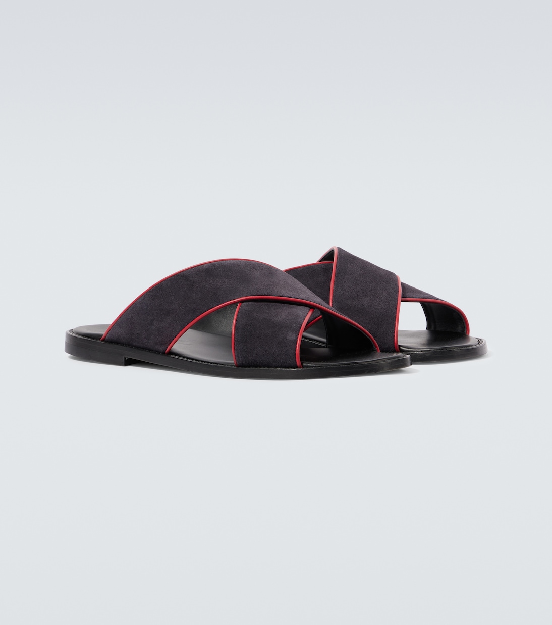 Sandalen Otawi aus Veloursleder | Manolo Blahnik