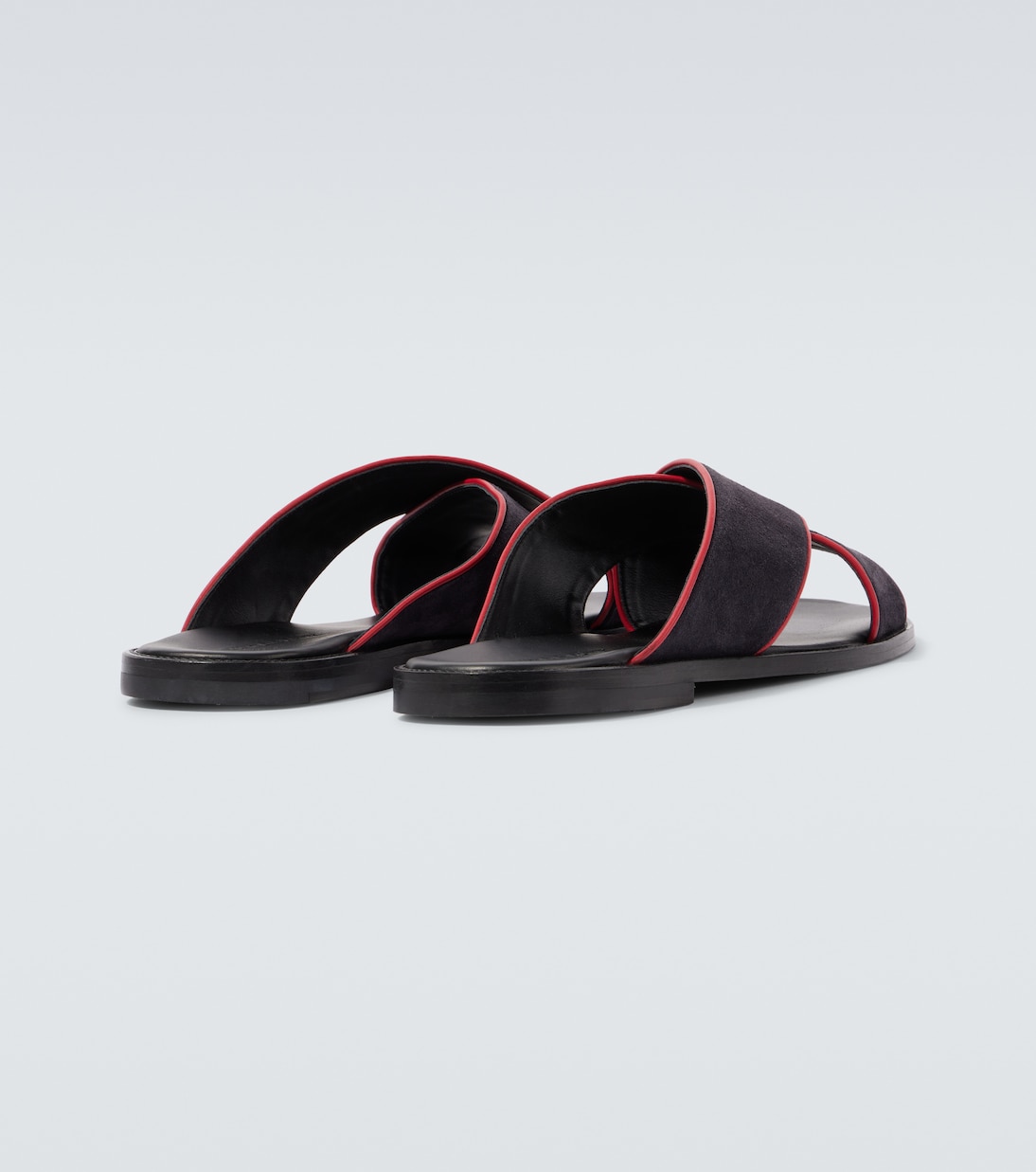 Sandalen Otawi aus Veloursleder | Manolo Blahnik