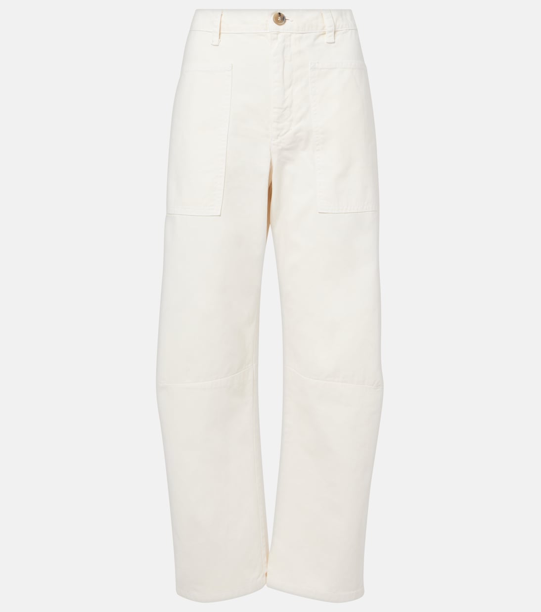 Weite Hose Brylie aus Baumwoll-Twill | Velvet