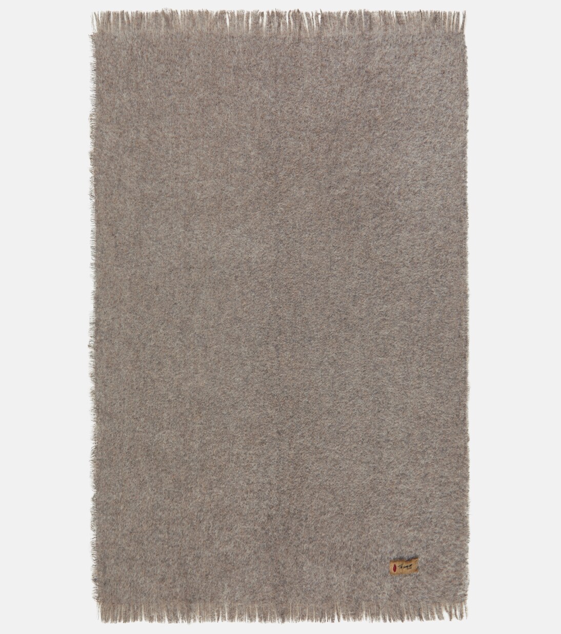 Madornale fringed wool-blend blanket | The House of Lyria