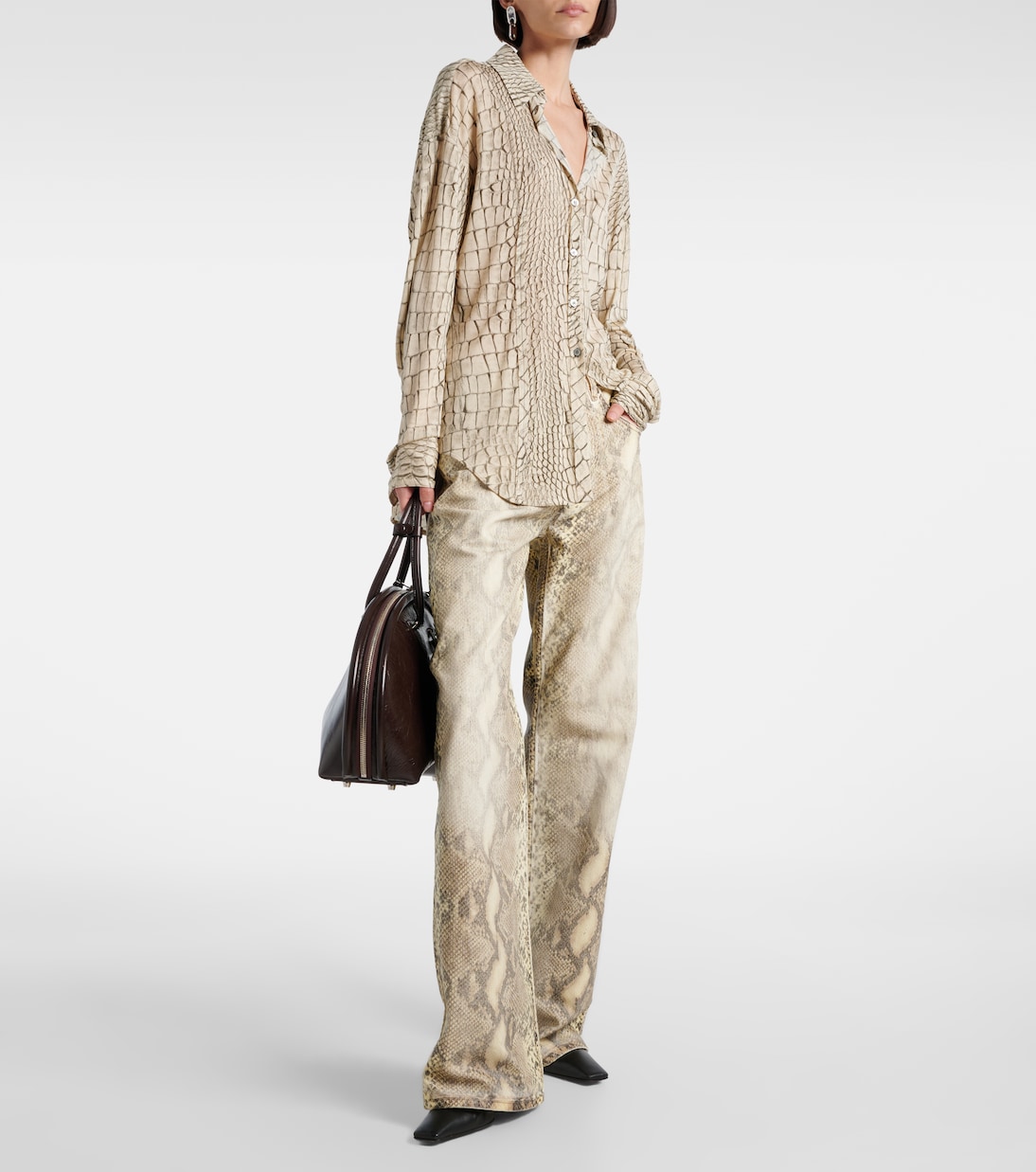 Hemd aus Jersey | Acne Studios