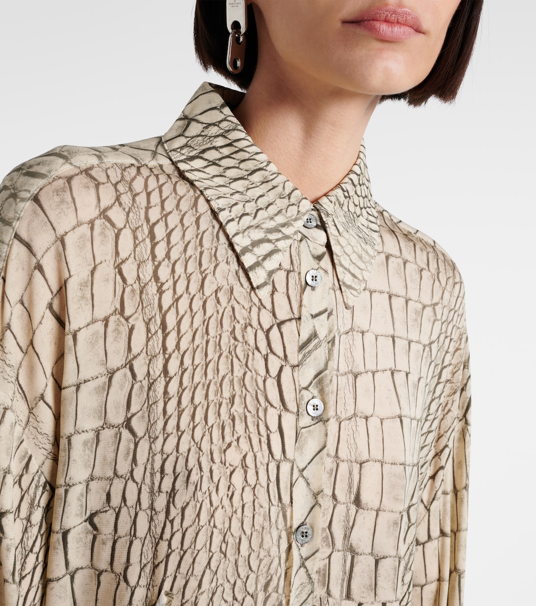 Hemd aus Jersey | Acne Studios