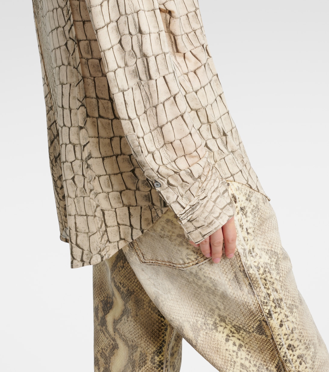 Hemd aus Jersey | Acne Studios