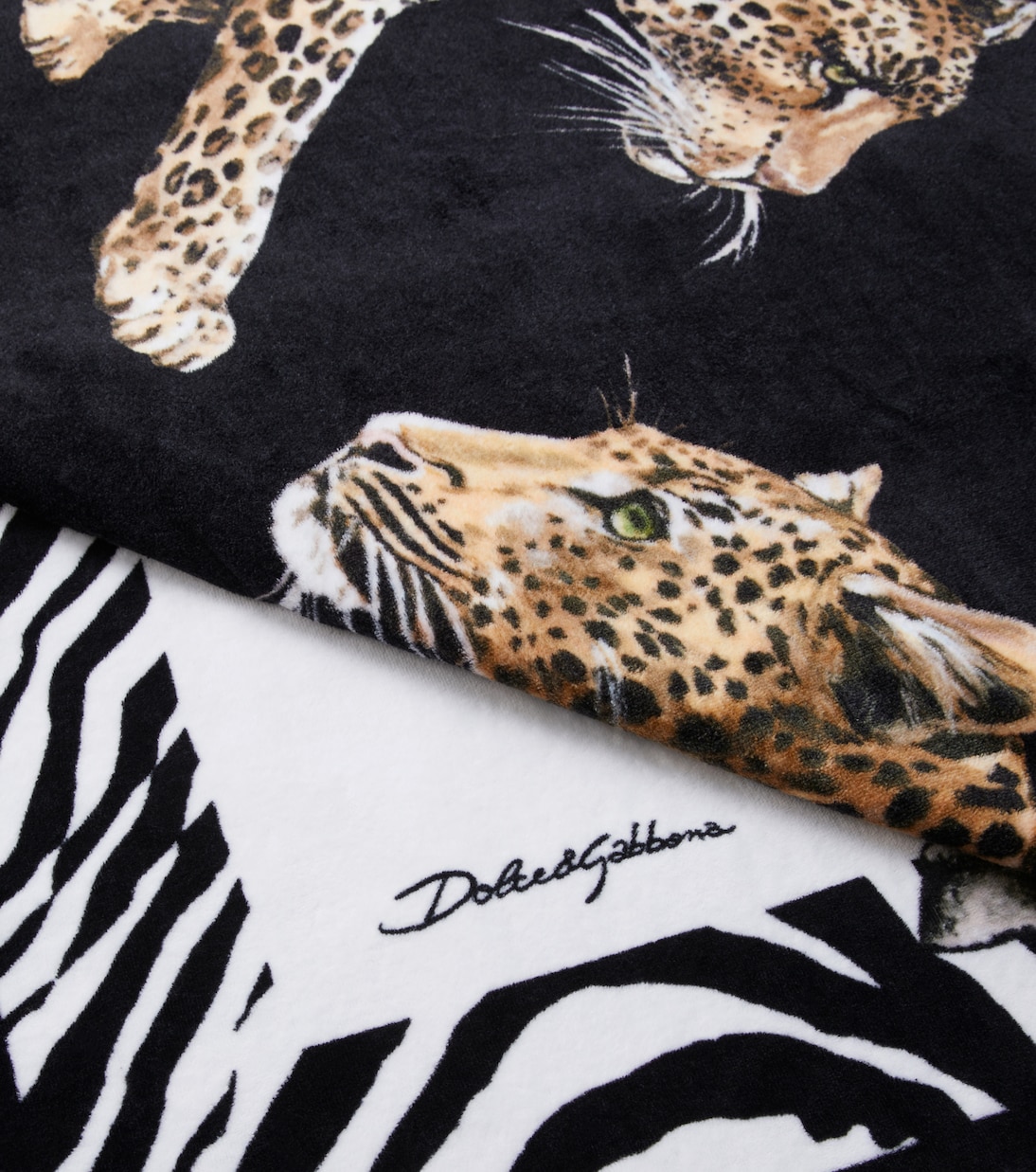 Telo mare Leopardo in cotone | Dolce&Gabbana Casa