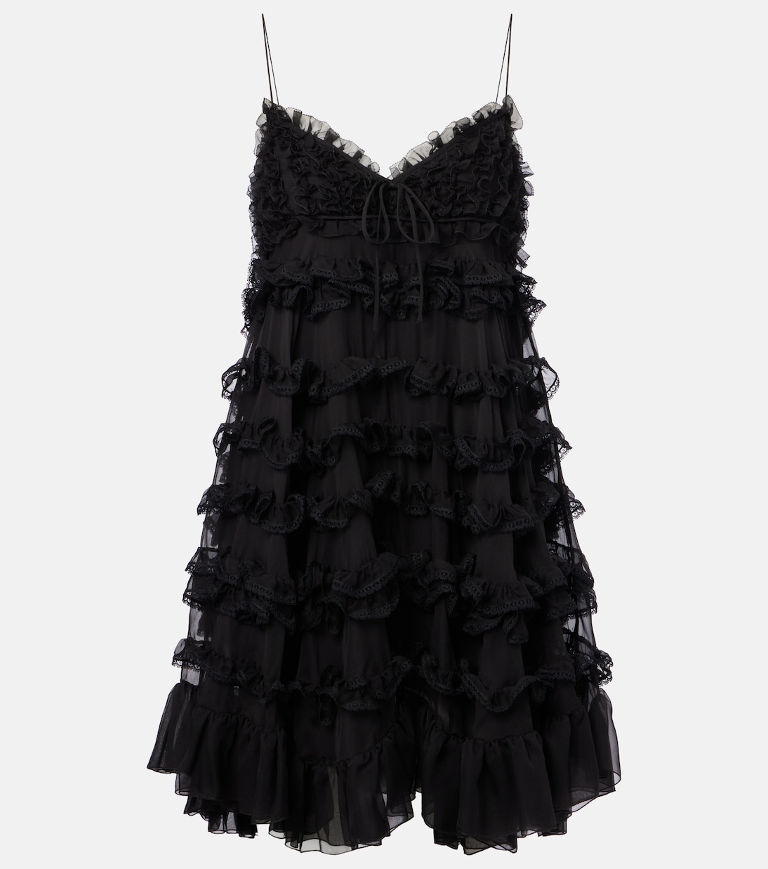 Minikleid aus Seidentüll | Valentino