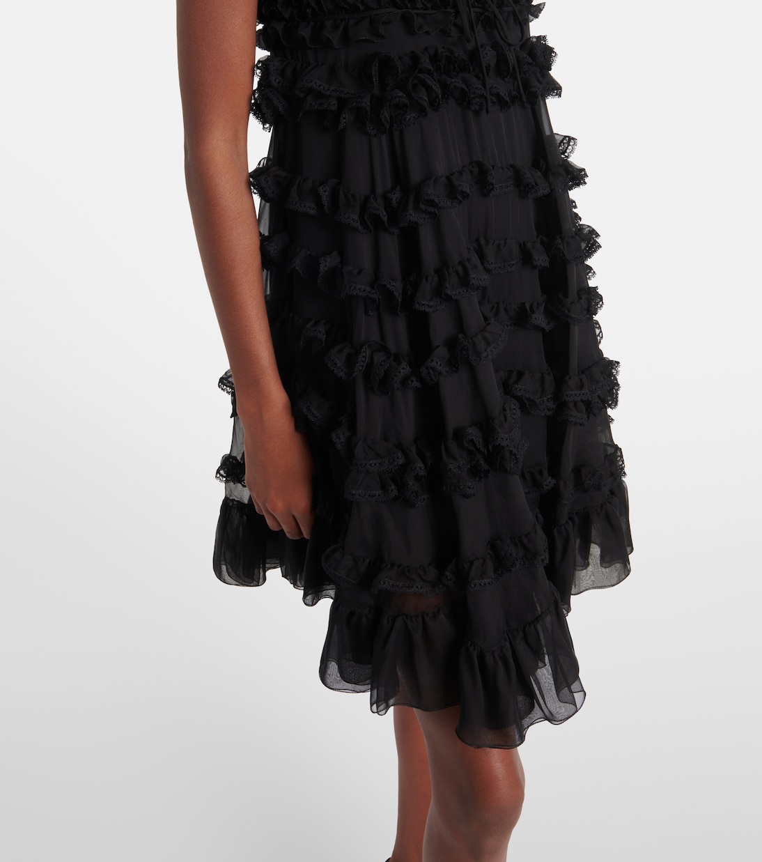 Minikleid aus Seidentüll | Valentino