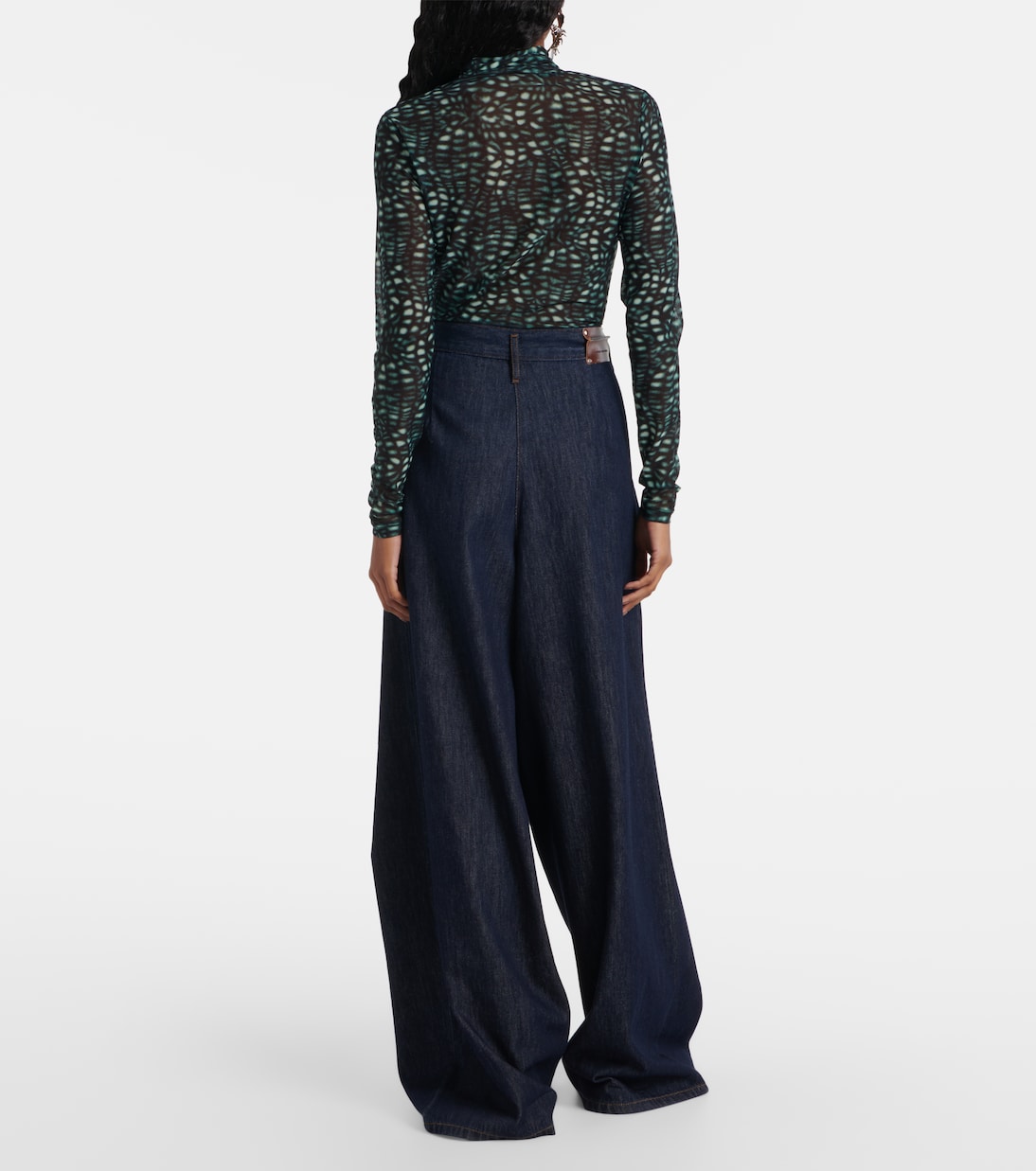 Jean ample à taille haute | Dries Van Noten